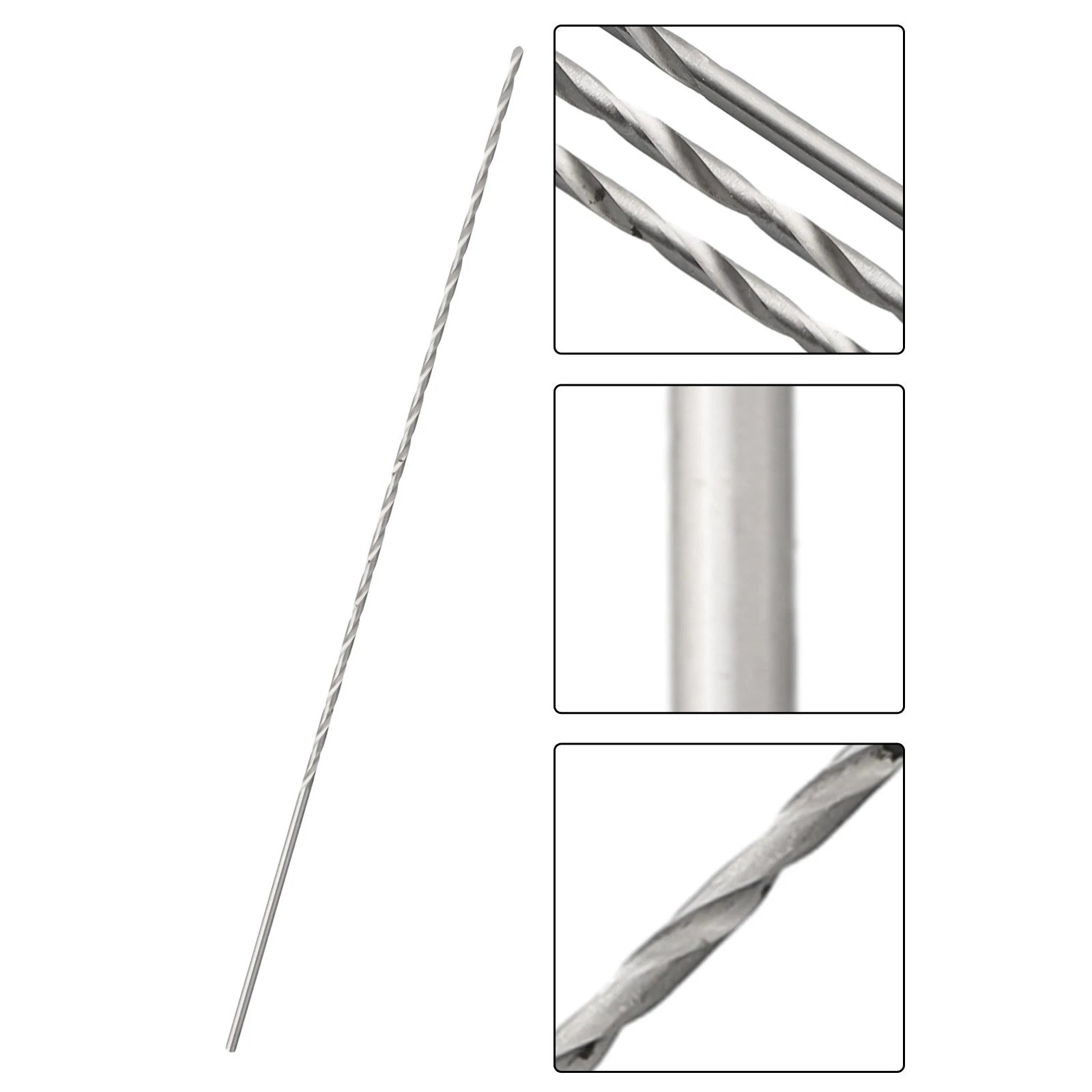 Drill Bit Set for Woodworking (200mm, 2mm, 8mm, 9mm, 10mm)