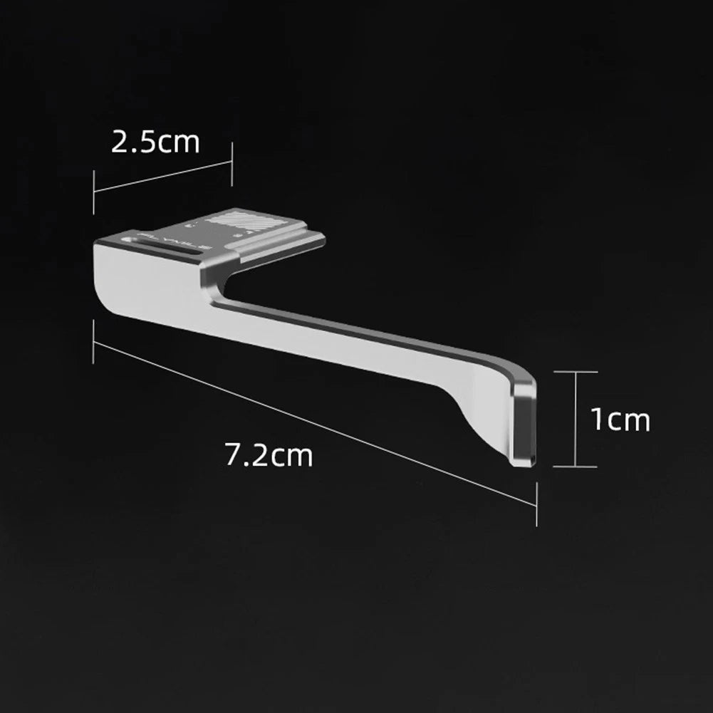 Ergonomic Aluminum Camera Grip for Fuji X100V (2020–2023)