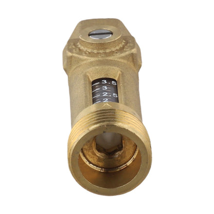 Brass Spring Flow Meter Balancing Valve for Hot Cold Water Systems