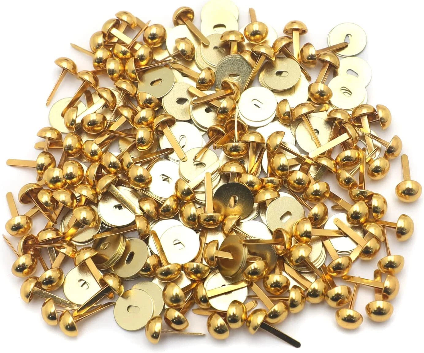 Brass Fasteners for Chain Link Fence Privacy Tape Weave (View Blocking)