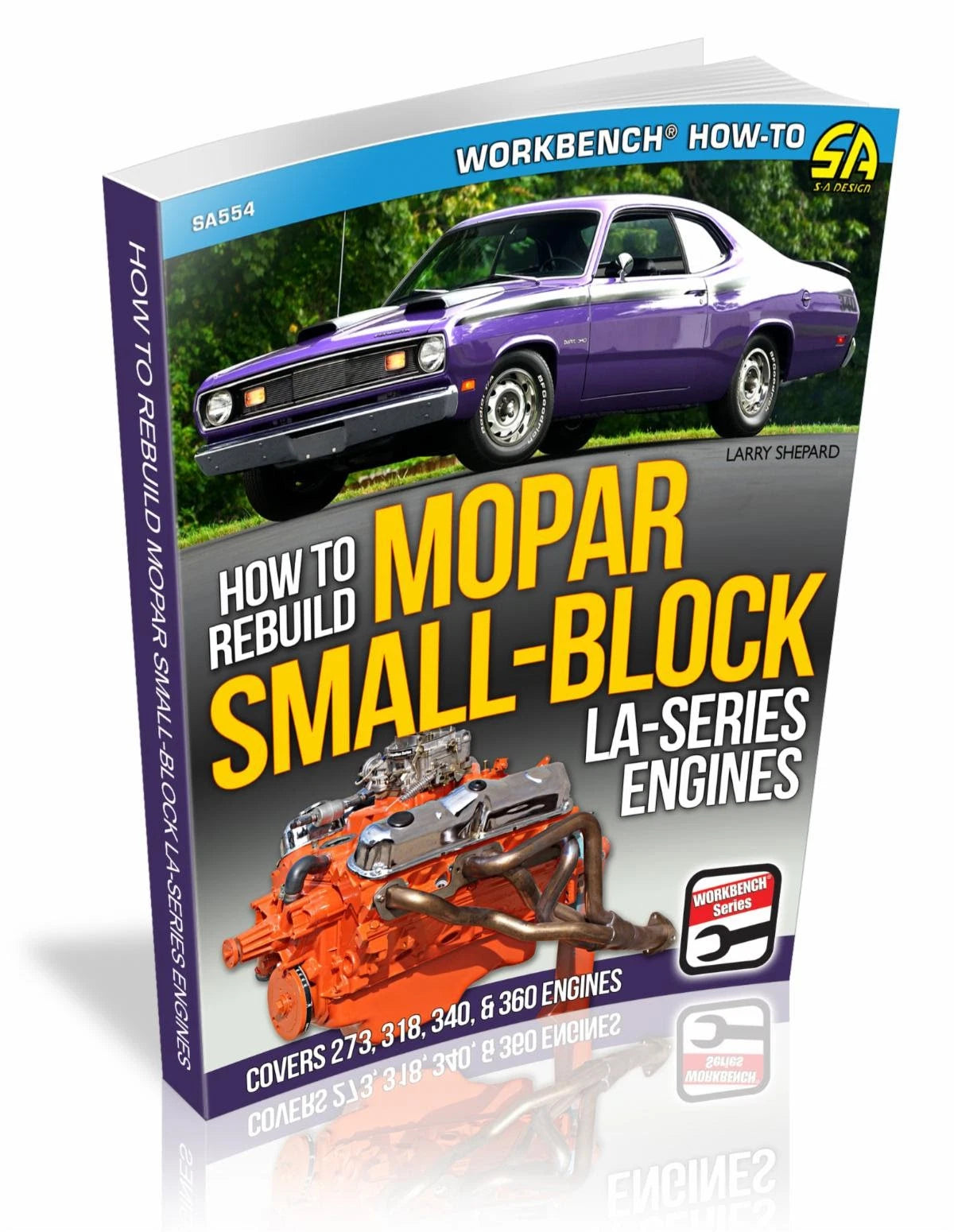 Mopar Small Block Engine Rebuild Manual for 273 318 340 360 (All Years)
