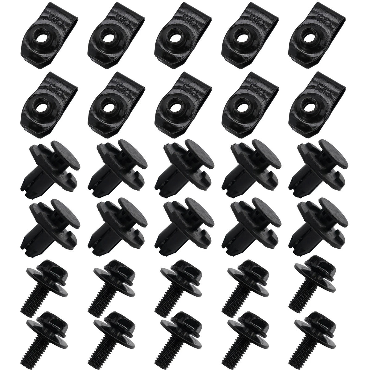 30pcs Clamps for Undertray Cover (Universal Fit)