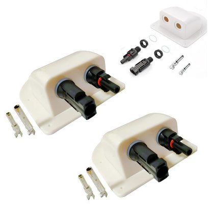 2X Waterproof Cable Joint Boxes for Outdoor Use