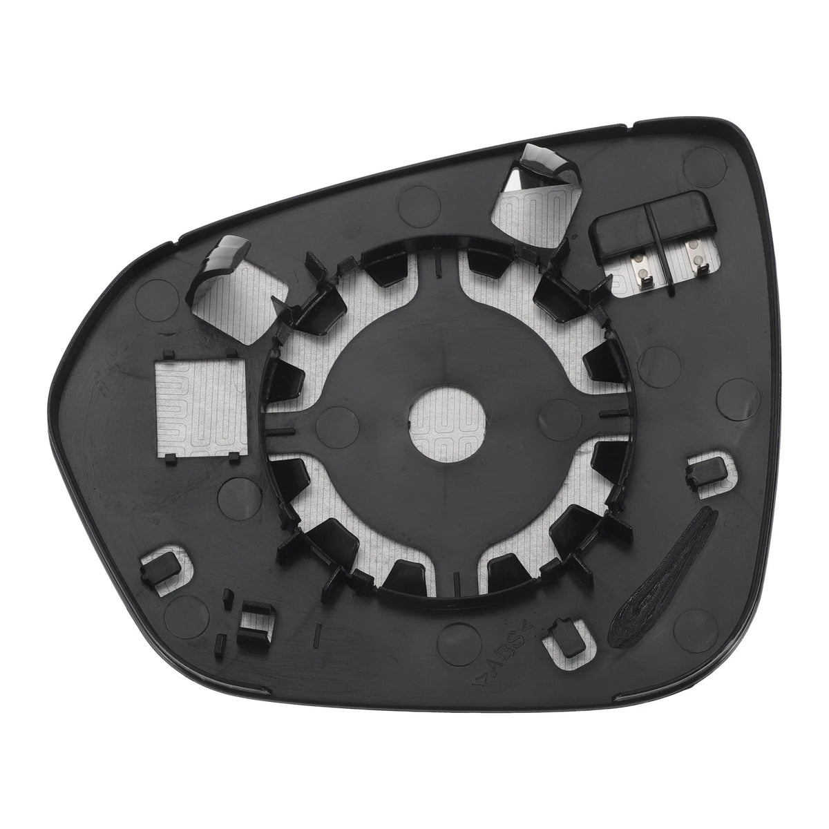 Right Side Heated White Mirror Glass for Dacia Duster (2018–2023)