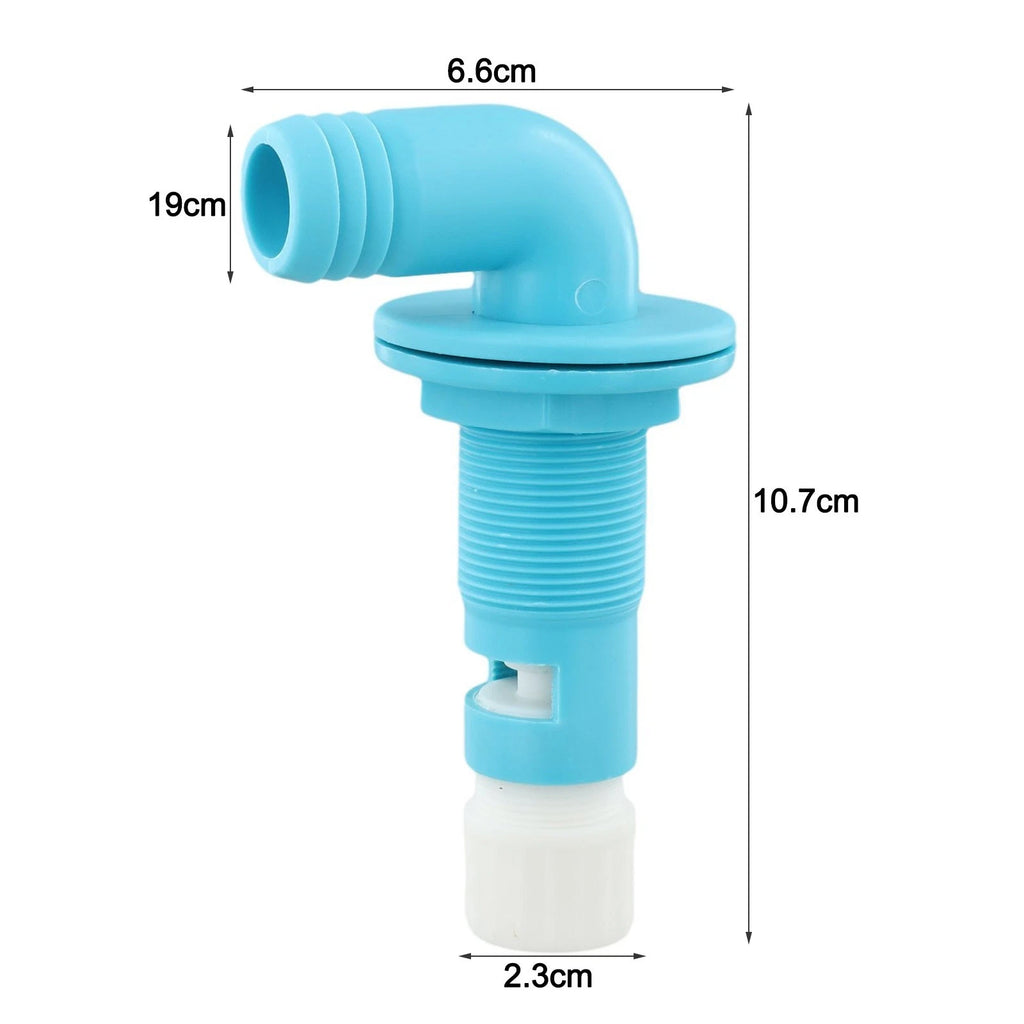 Adjustable Spray Head for Livewell Fish Hold Systems (Marine Grade)