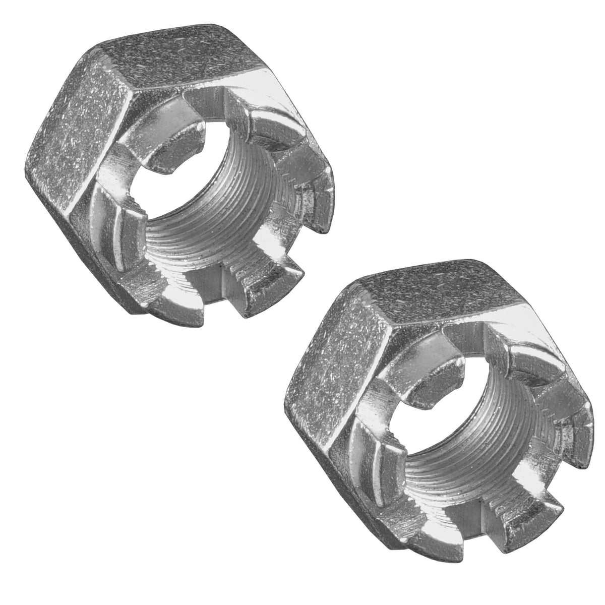 Front and Rear Axle Nuts Replacement Set for Kawasaki Prairie 300 (1999–2002)