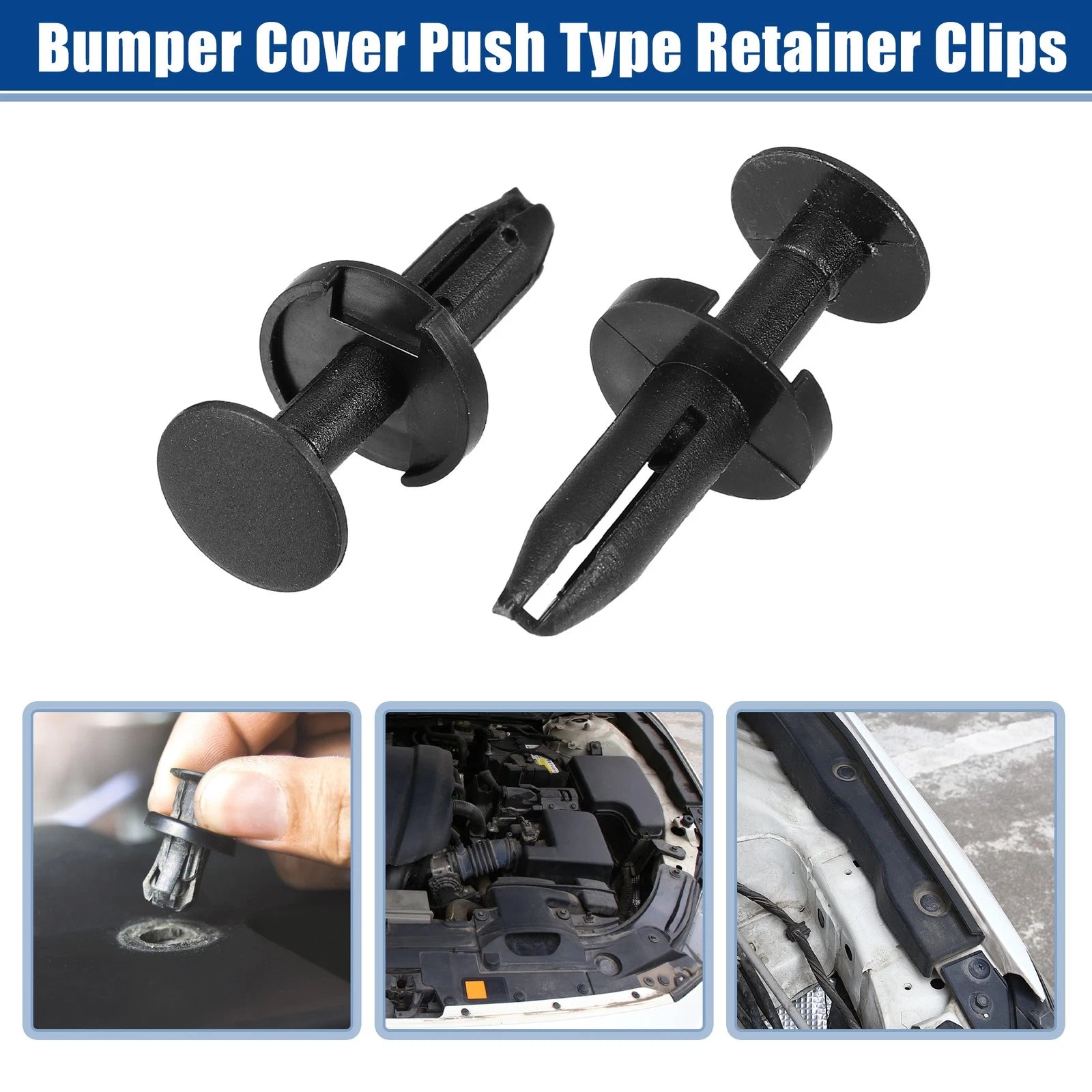 20pcs Bumper Cover Push Type Retainer Clips for Chrysler 200 (2011–2014)