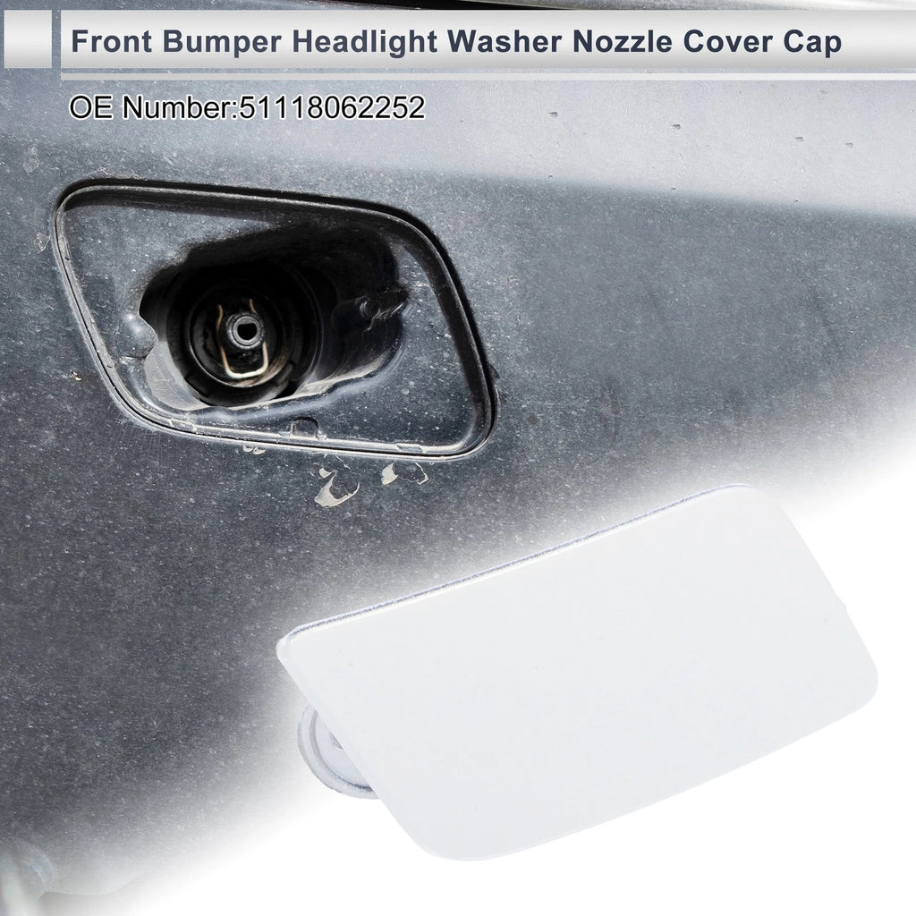 Front Right Headlight Washer Nozzle Cover Cap for BMW 335i GT (2014–2018)