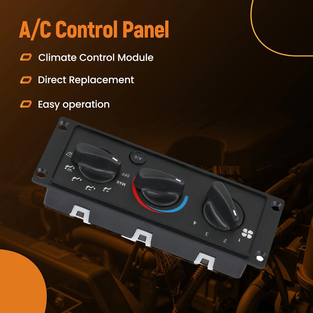 Climate Temperature Control Panel for International Harvester 9900i (2004–2008)