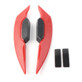 Fairing Winglets Side Siler Deflector Air Wing Kit for Universal Pair (Motor Red)