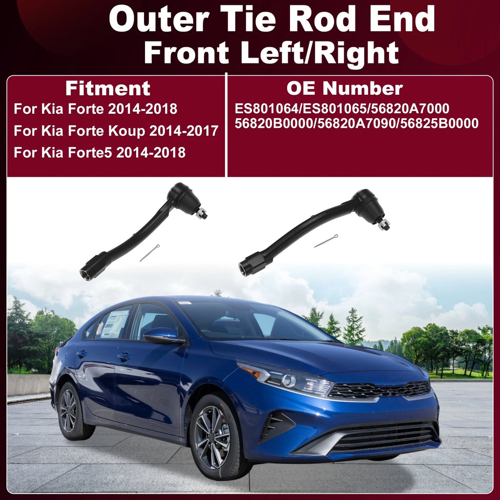 Outer Tie Rod Ends for Kia Forte (2014–2018) ES801064
