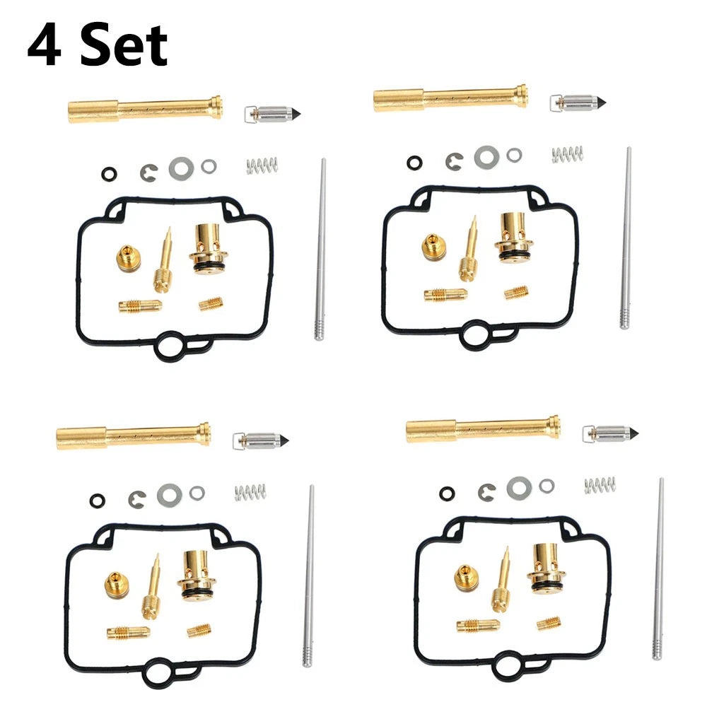 Set of 4 Carburetor Rebuild Kits for Yamaha YFM600F Grizzly (1998–2001)