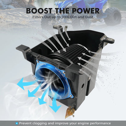Air Filter Cleaner Adapter Airbox Mounting Kit for Yamaha YFZ450R SE (2009–2025)