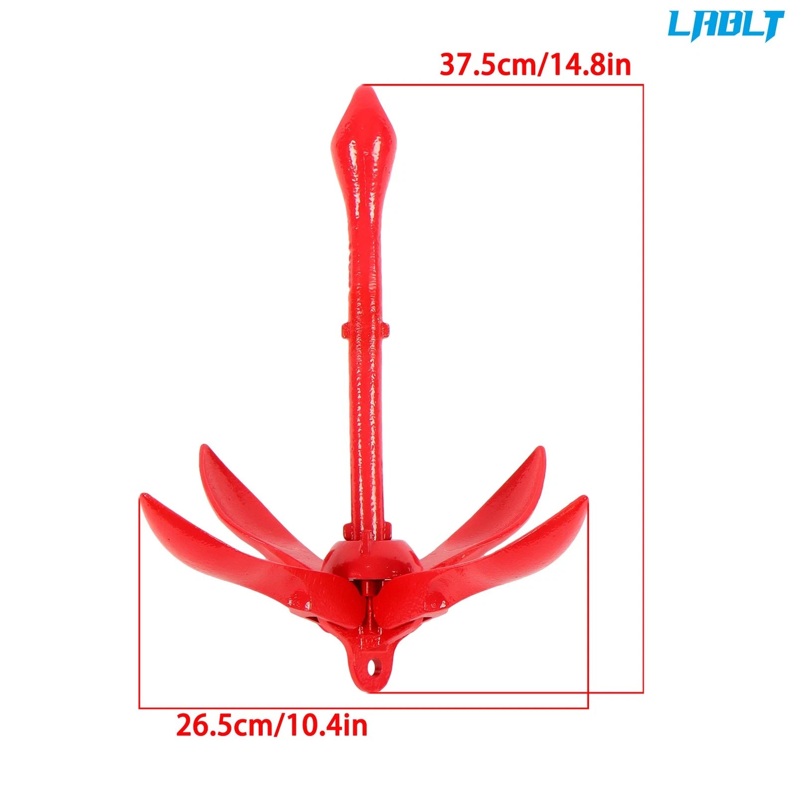 Folding Anchor Set 2-Pack for Grapnel Boat Marine Kayak (2.5KG)