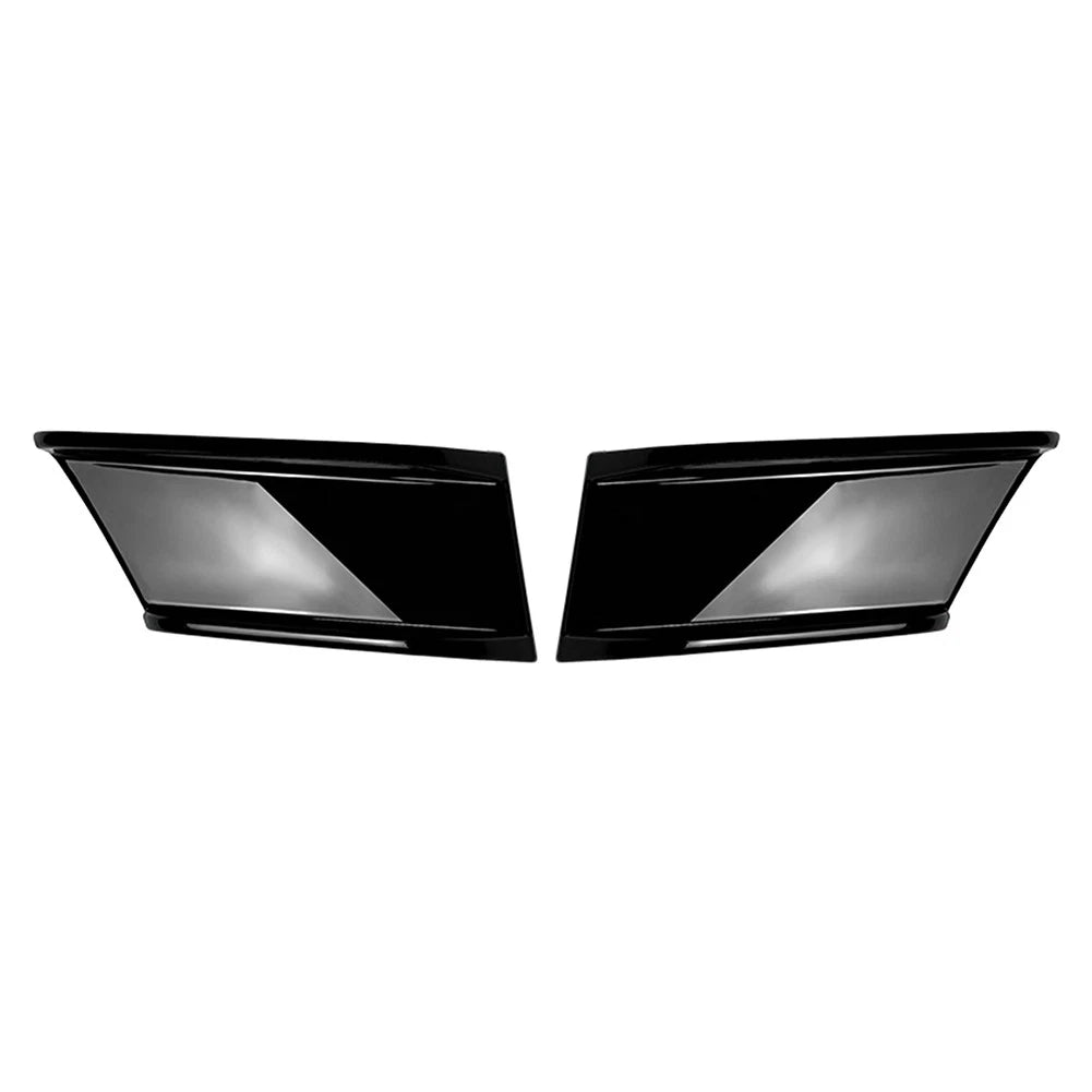 Black Front Bumper Side Splitter Spoiler For BMW 4 Series G22 G23 M Sport 20-24
