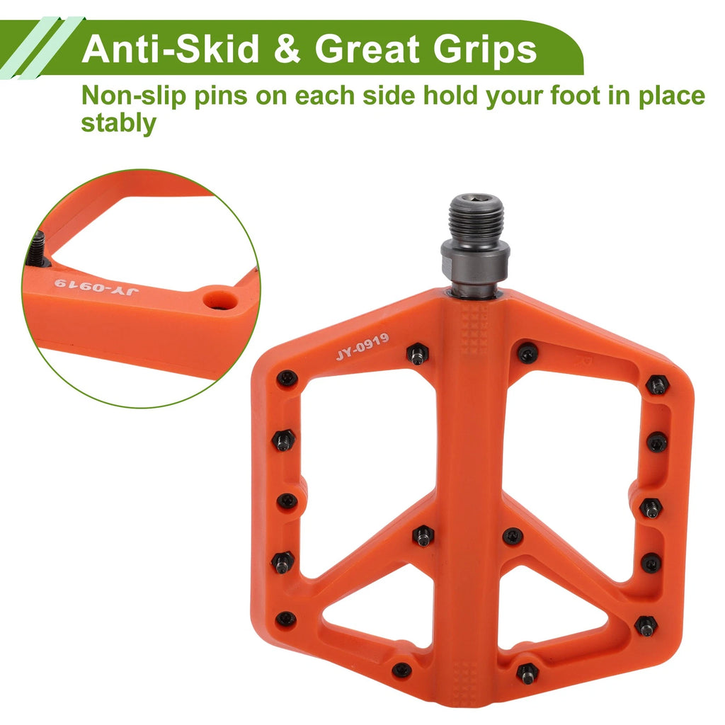 Nylon Bicycle Pedals Universal Replacement 14mm Pair for Fit 9 16 (2000–2000)