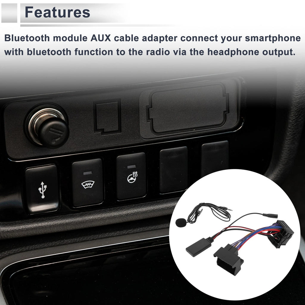 Stereo Radio Harness Replacement for BMW E39 X5 X3 Z4 (1997–2006)