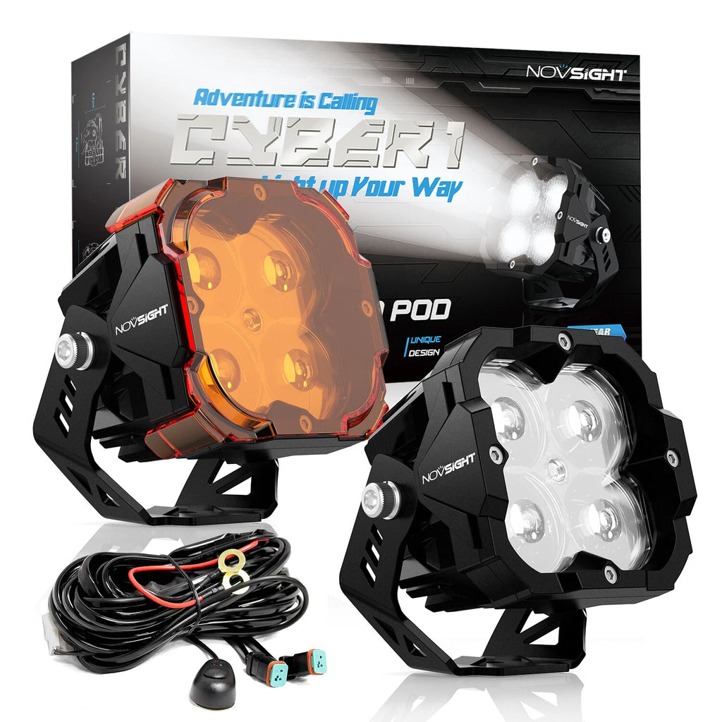 2X Off Road LED Lights Pod for Universal Applications (3")