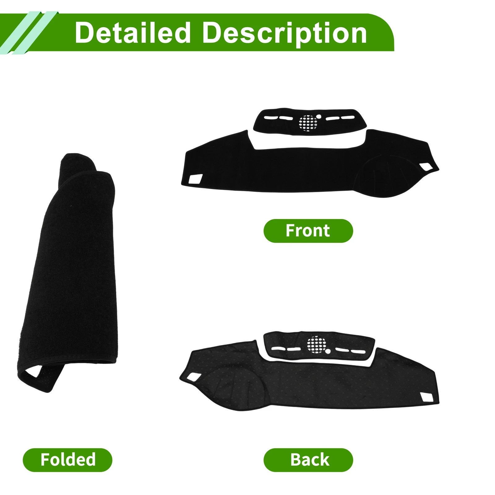 Dashboard Cover for Land Rover Discovery (2005–2016) Black