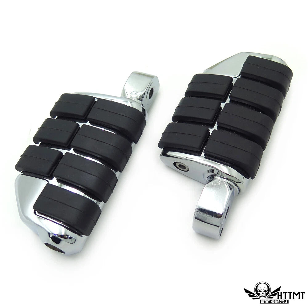 Chrome Dually Footpegs for Suzuki Marauder 800 (1997–2004)