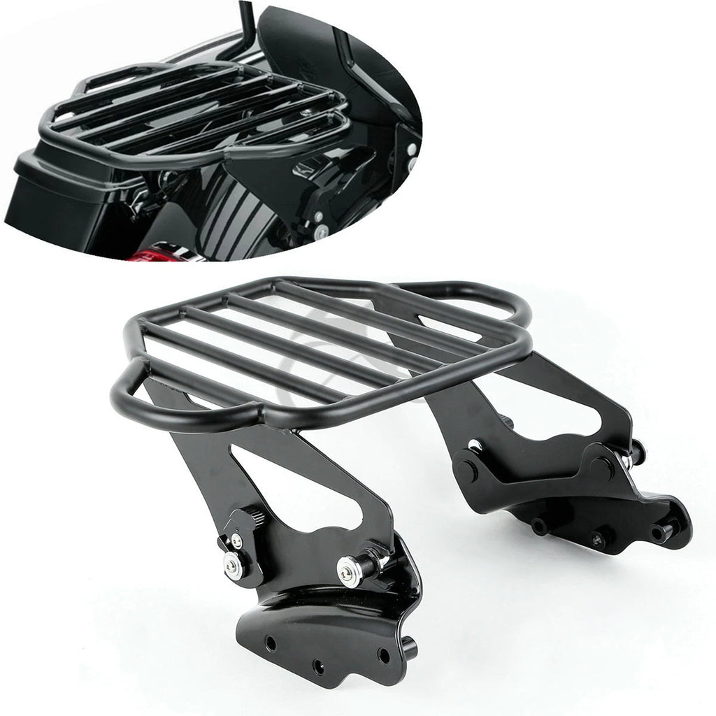 Luggage Rack & 4 Point Docking Hardware Kit for Harley Road Glide (2009–2013)