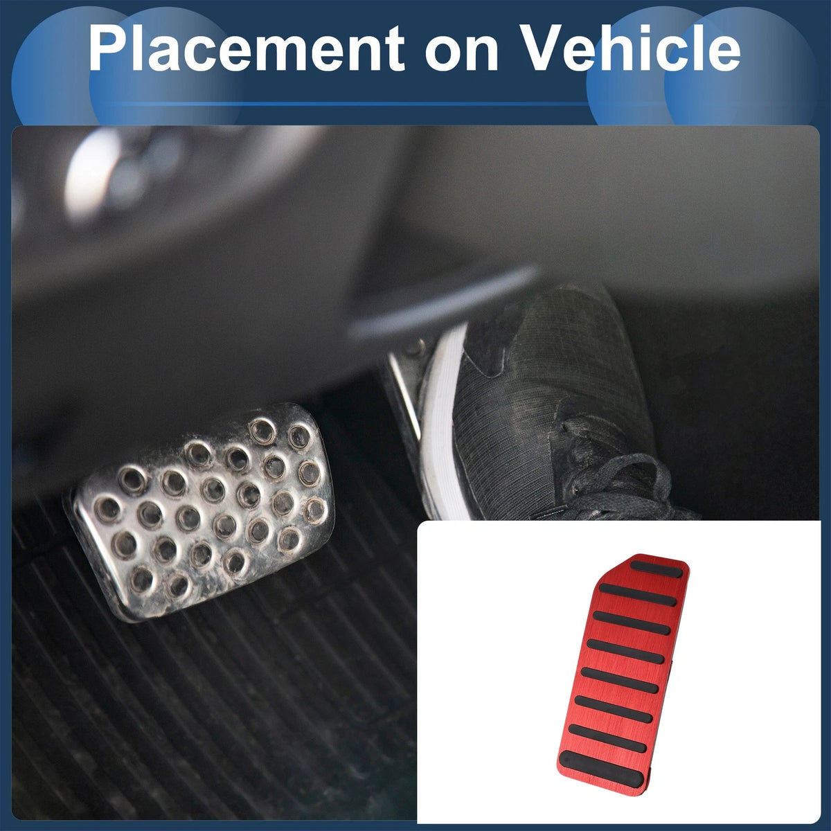 Footrest Pedal Pads Replacement for Honda Accord (2013–2017)
