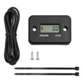 Digital Hour Meter for Motorcycle ATV Snowmobile Boat (Waterproof LCD)