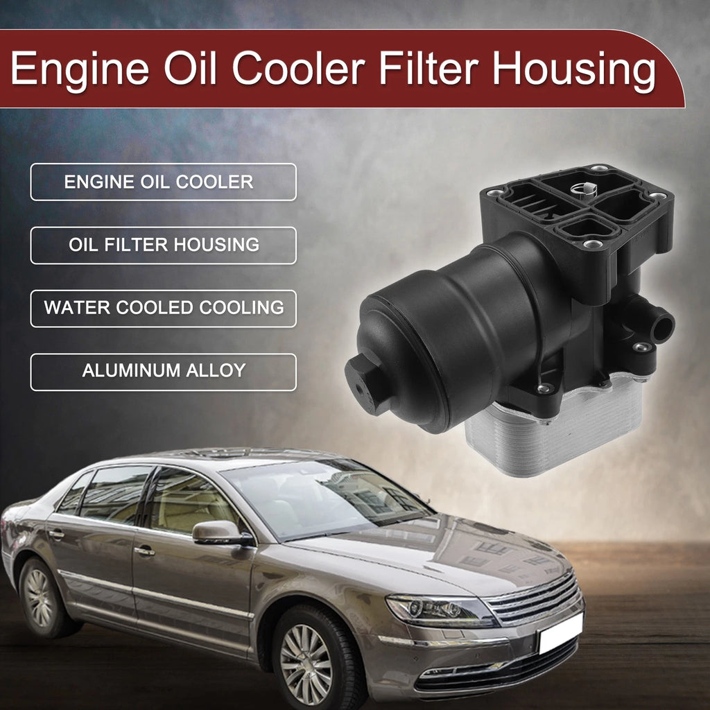 Engine Oil Filter Housing with Seals Replacement for Volkswagen Passat (2011–2015)