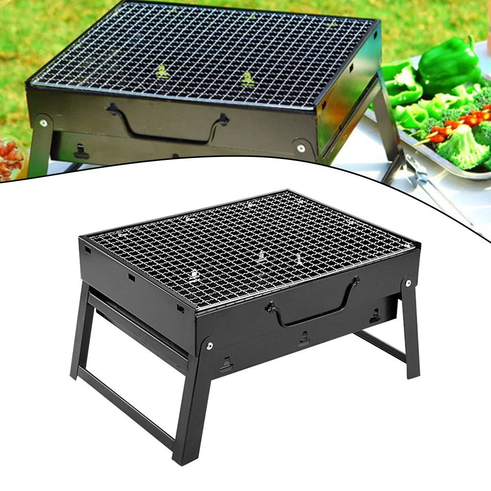 Charcoal Grill Compact Design for Easy Transport and Efficient Airflow Control
