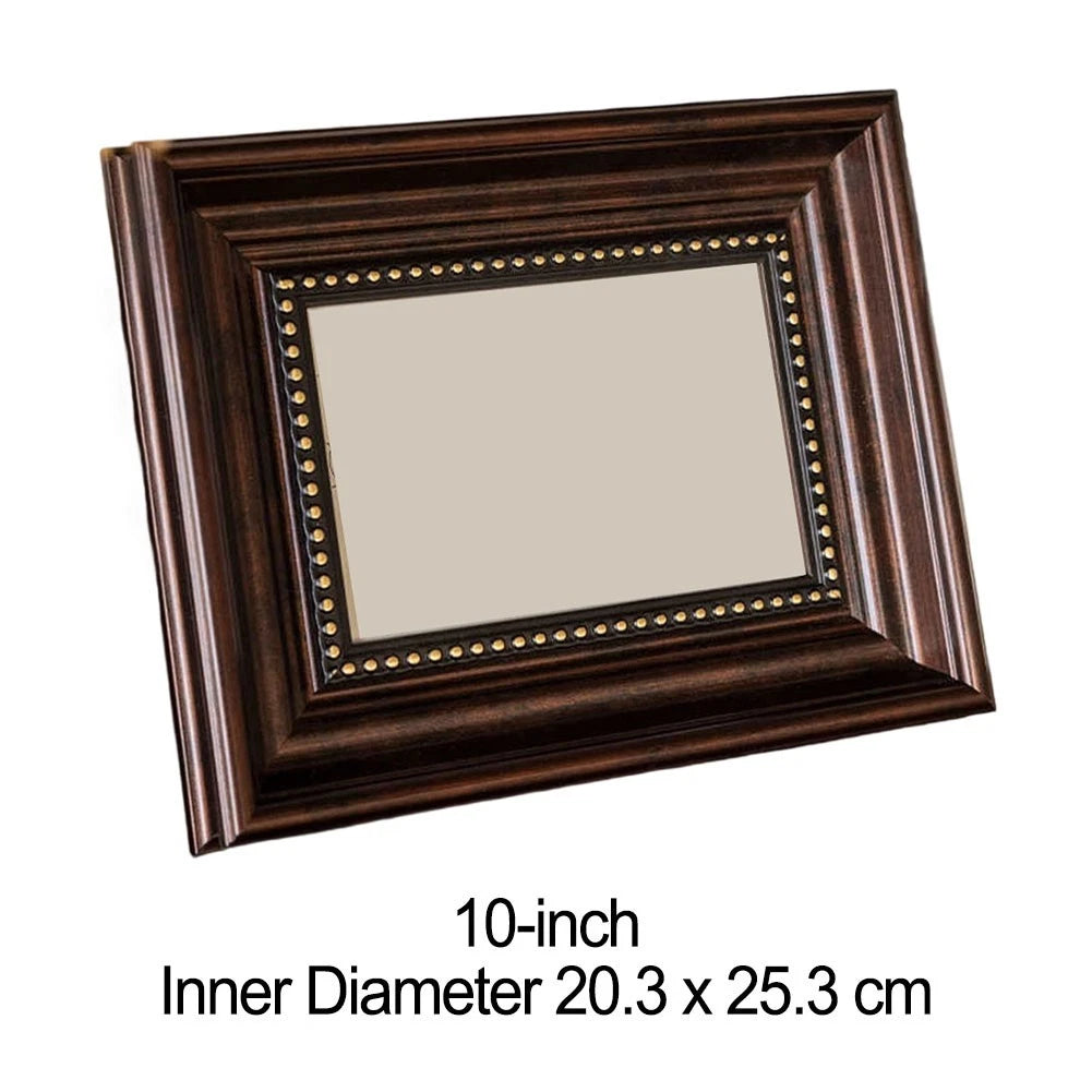 10 Inch Black Vintage Photo Frame for Artistic Display