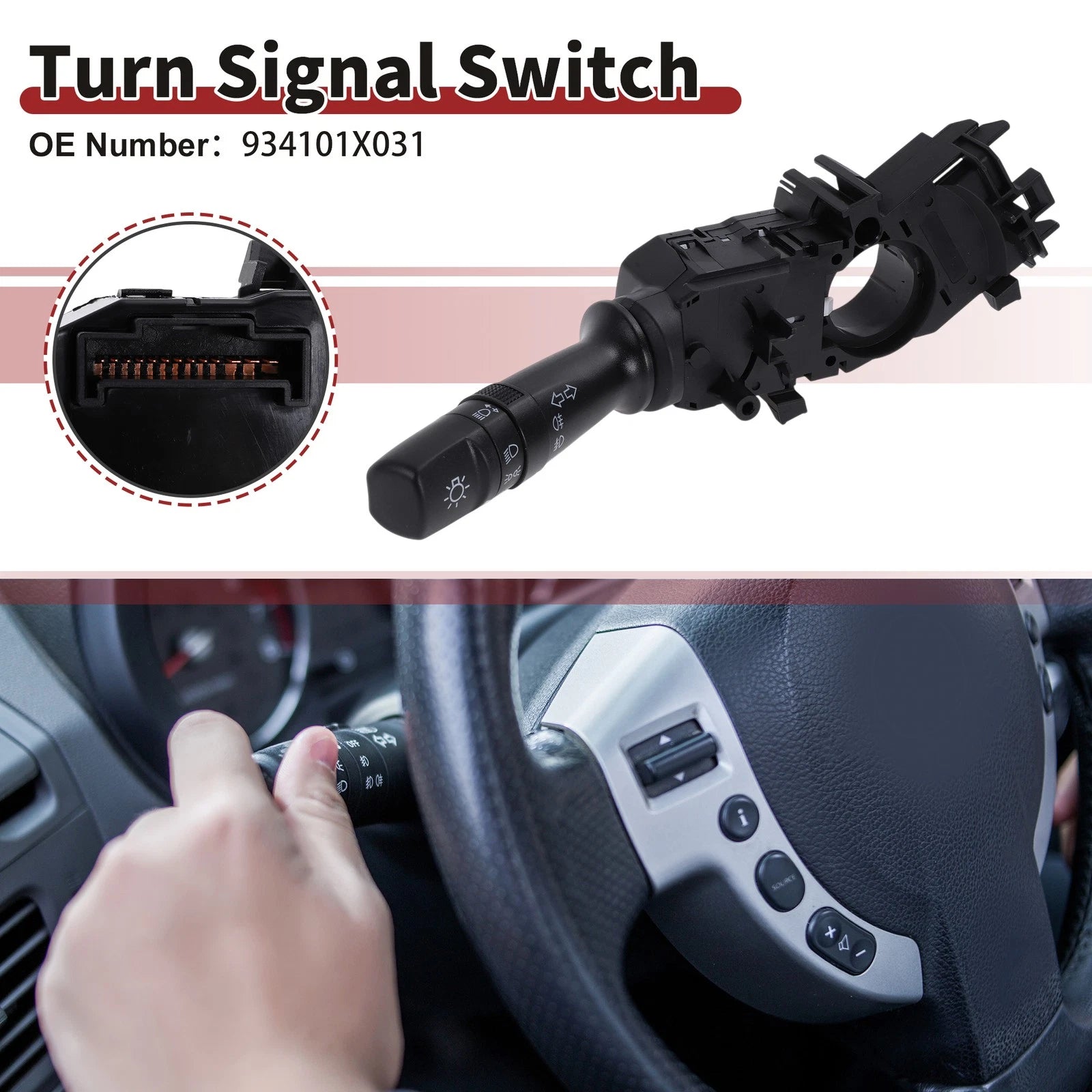 Turn Signal Switch Replacement for Hyundai Tucson (2011–2015)