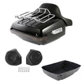LED Backrest Pad Rack Speakers for Harley Road Glide (2014–2026)