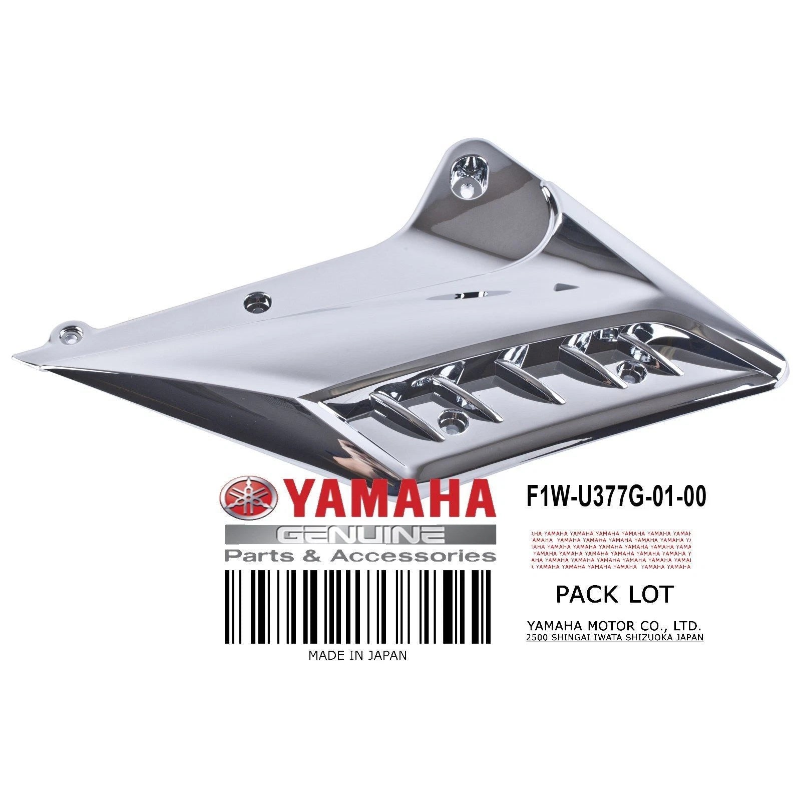 Chrome Side Ornaments for Yamaha FX SH (OEM) (F1W-U377F-01-00, F1W-U377G-01-00)