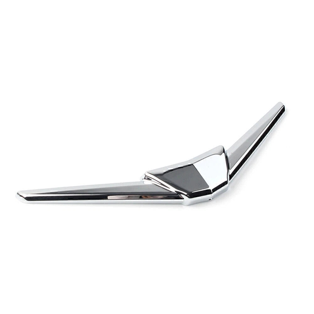 Chrome ABS Front Fender Tip Trim Chrome Fits for Honda Goldwing GL1800 2018+ CT