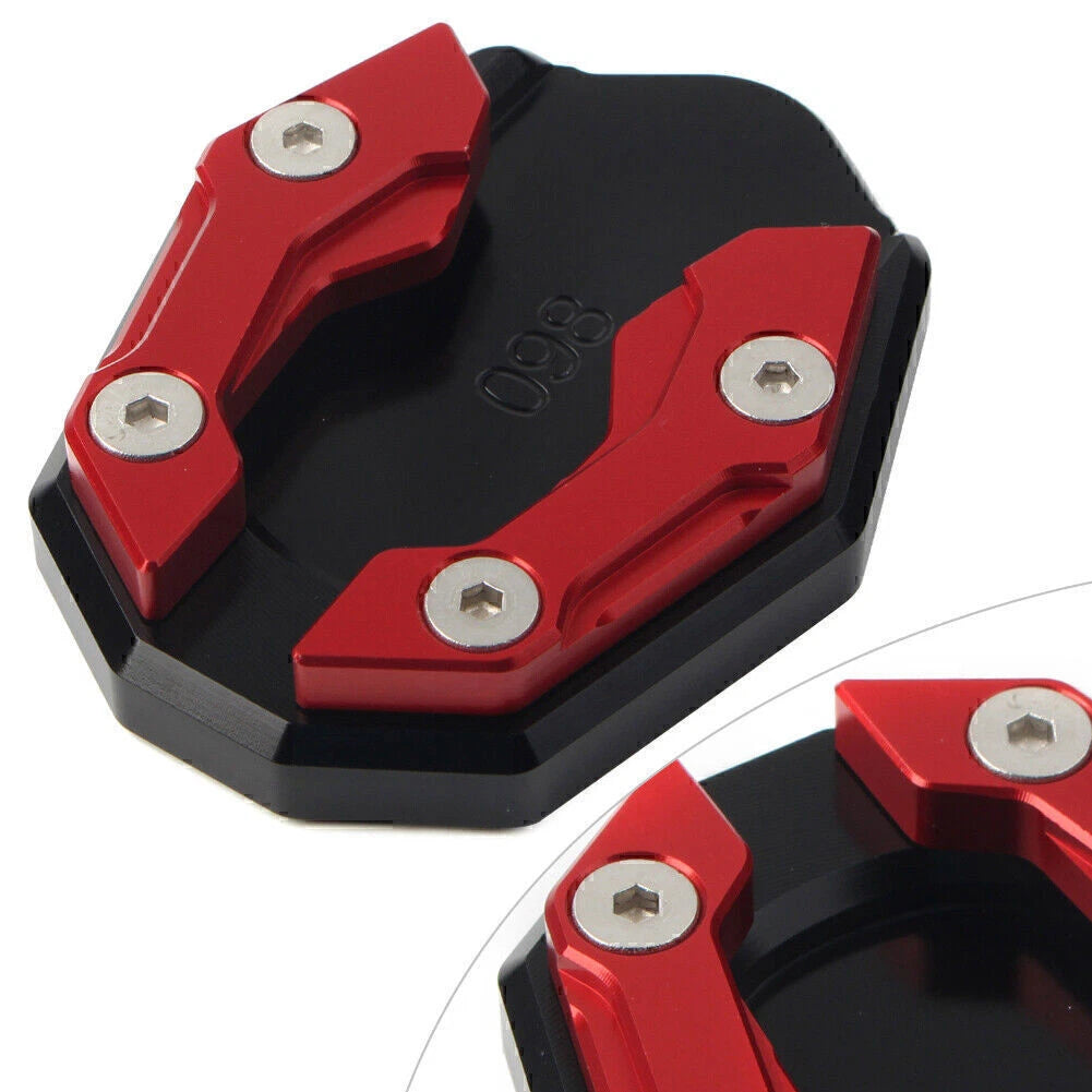 Red Kickstand Enlarger Plate for Yamaha NMAX (2020)