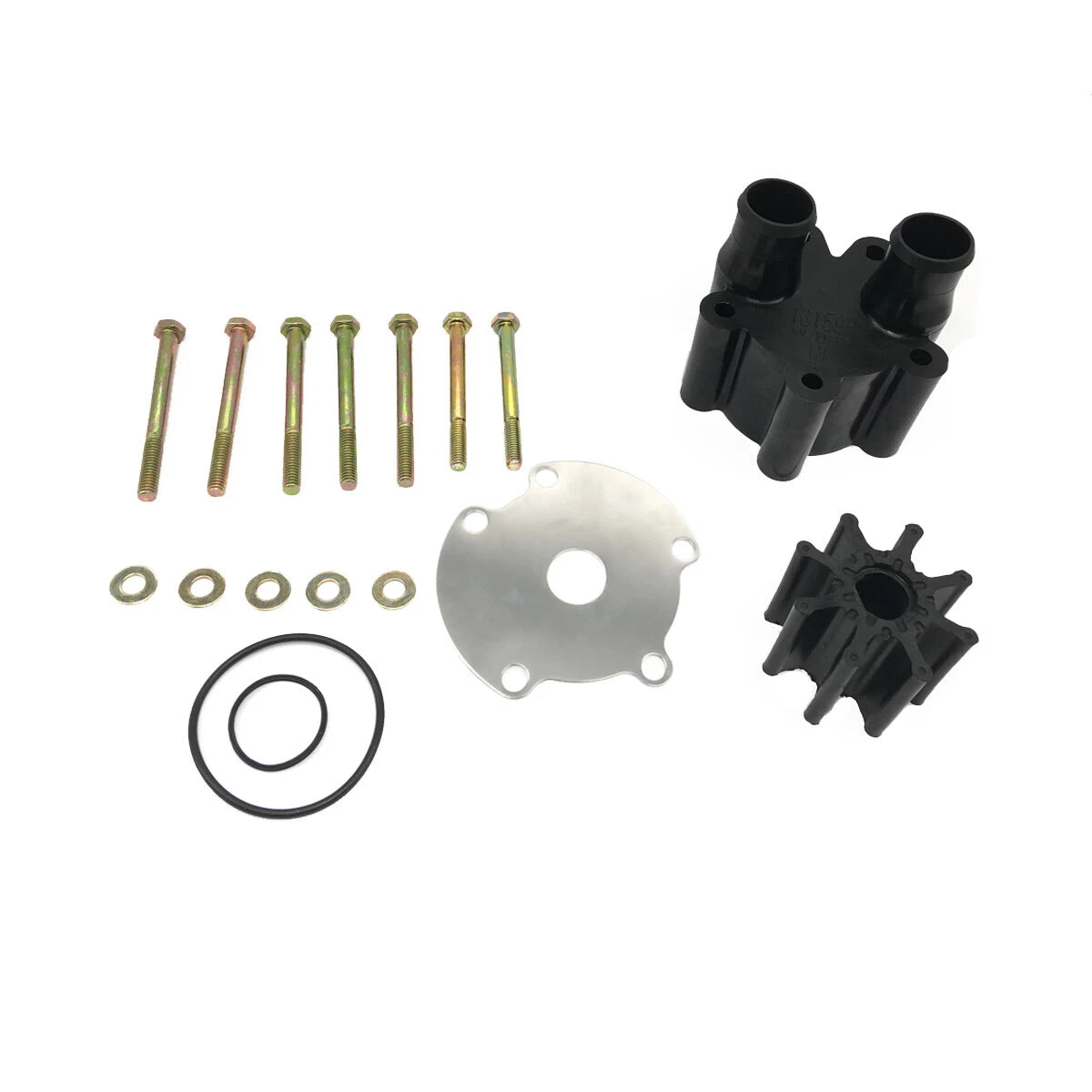 Raw Water Pump Impeller Kit for Mercury Mercruiser Bravo (46-807151A14, 18-3150-1)