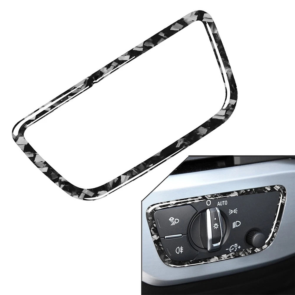 Headlight Switch Button Panel Cover Trim for Audi A4 B9 A5 S4 RS4 Q5 Q7 SQ5 (2017–2023)