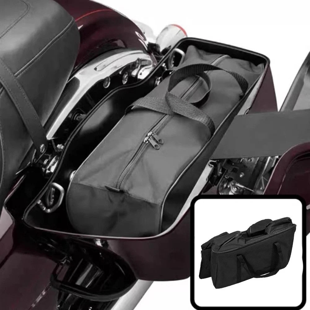 Waterproof Saddlebag Liners for Motorcycle Touring