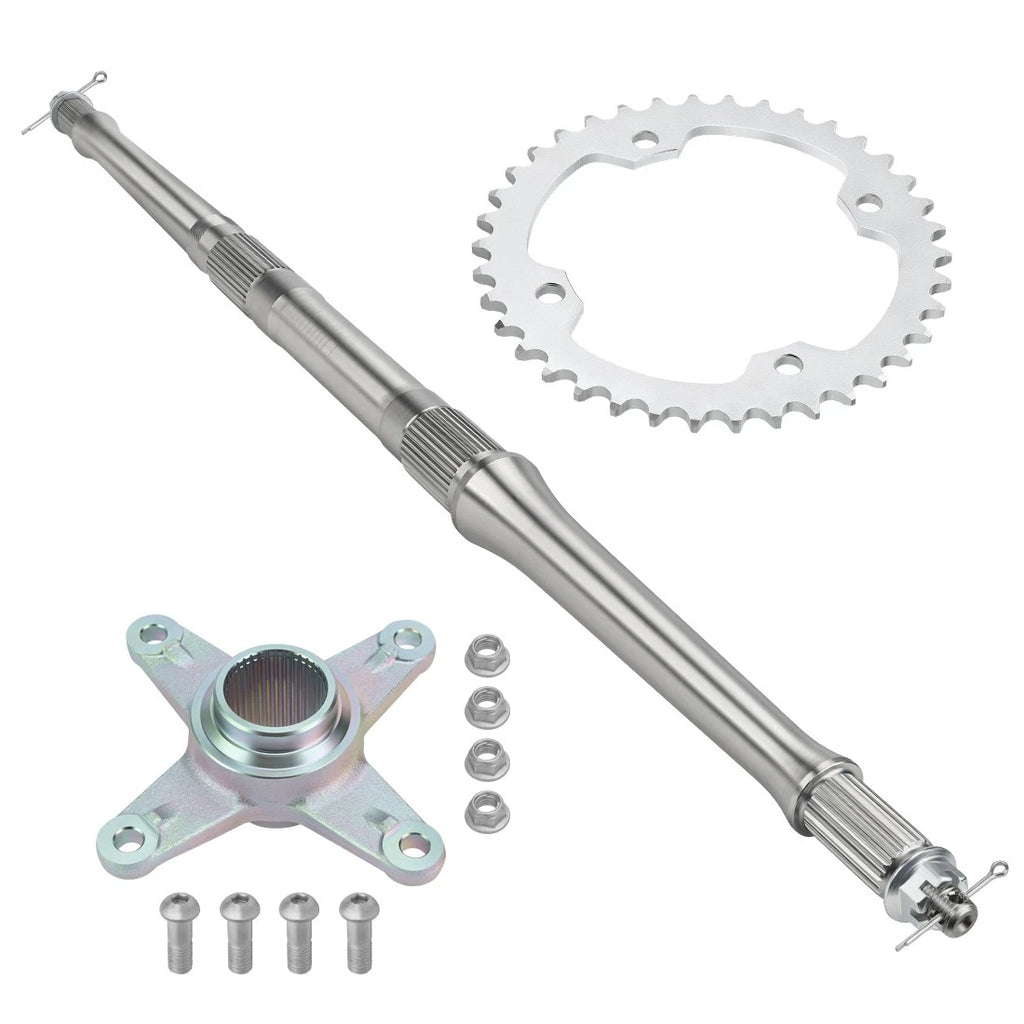 Rear Axle Shaft Kit for Yamaha Raptor 350 YFM350 YFM350R (2004–2013) 5YT-25381-10-00