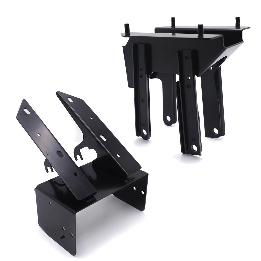 Front Fairing Support Mount Brackets & Radio Caddy for Harley Road Glide (1998–2013)