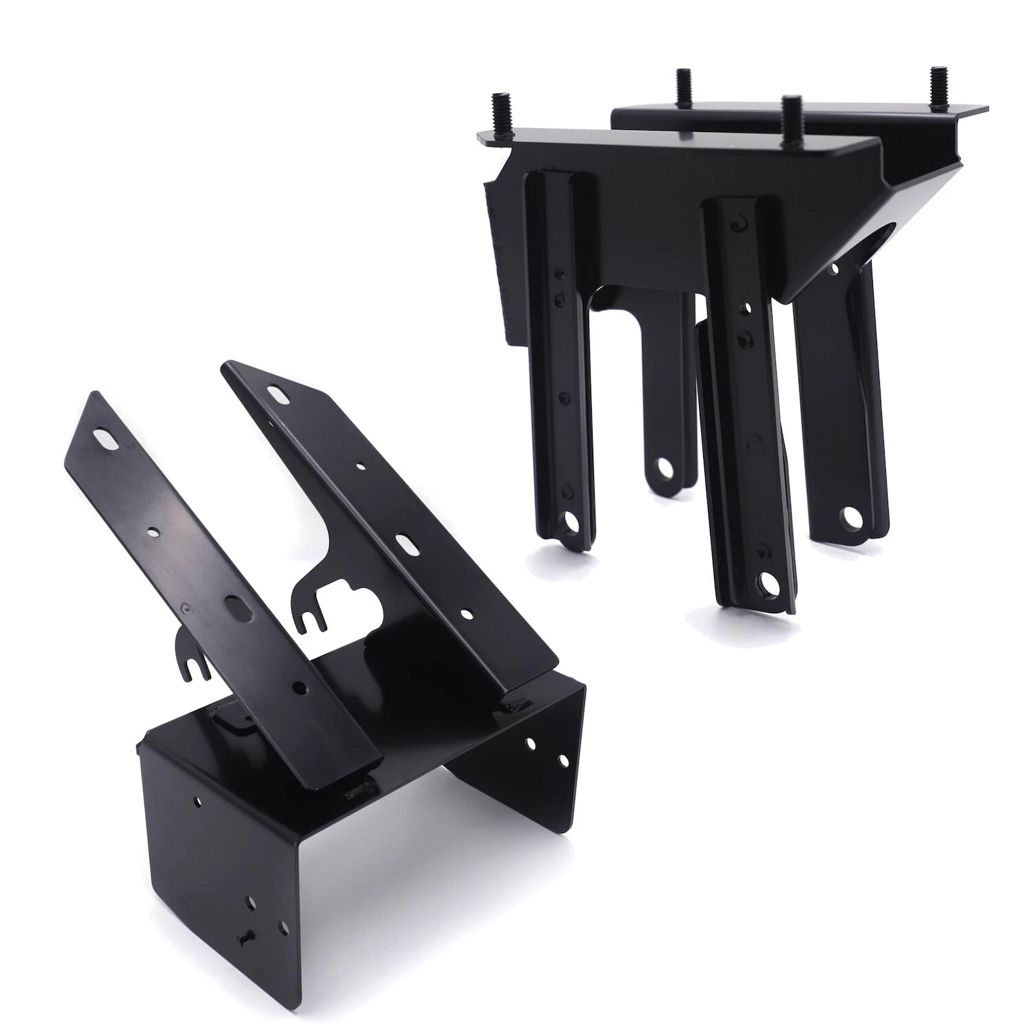 Front Fairing Support Mount Brackets & Radio Caddy for Harley Road Glide (1998–2013)