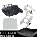 Chopped Trunk Rack Mount Docking Plate for Harley Touring Road Glide (2014–2023)