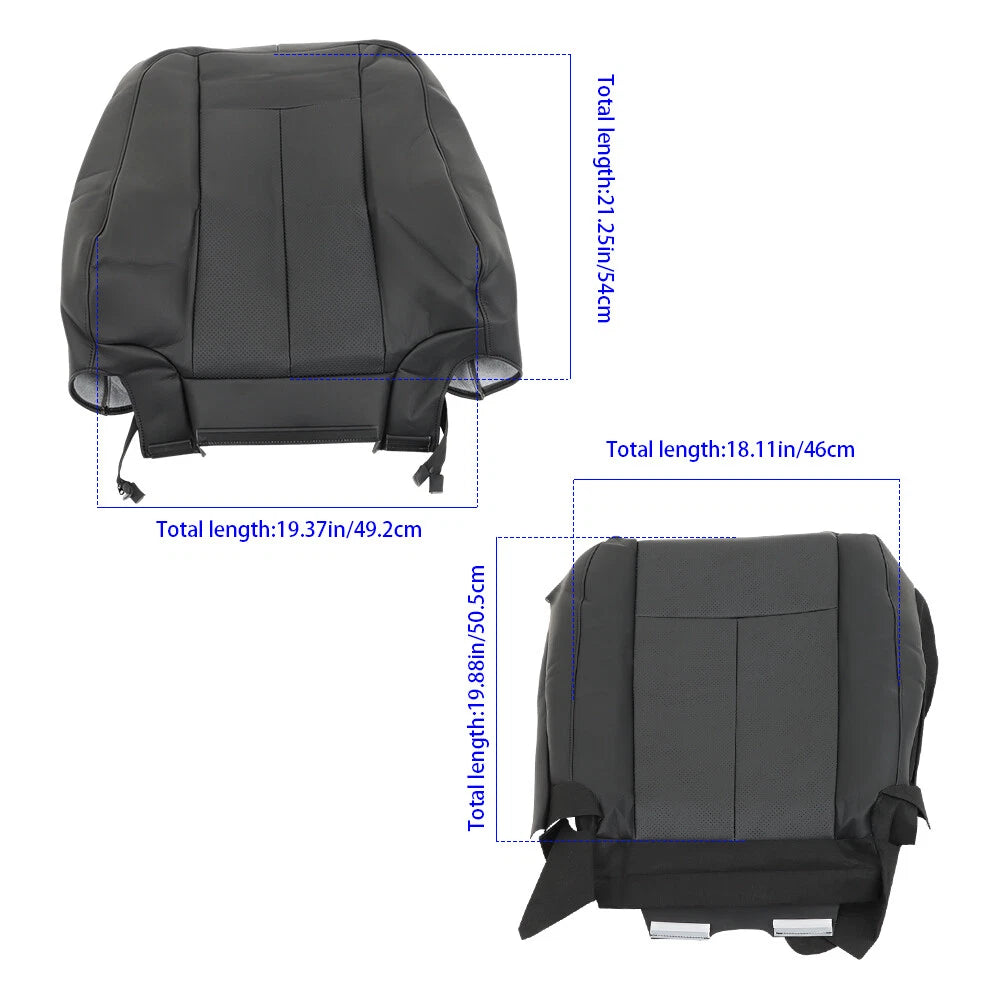 Leather Seat Cover Set for Ford Expedition (2007–2014) Driver Bottom & Top