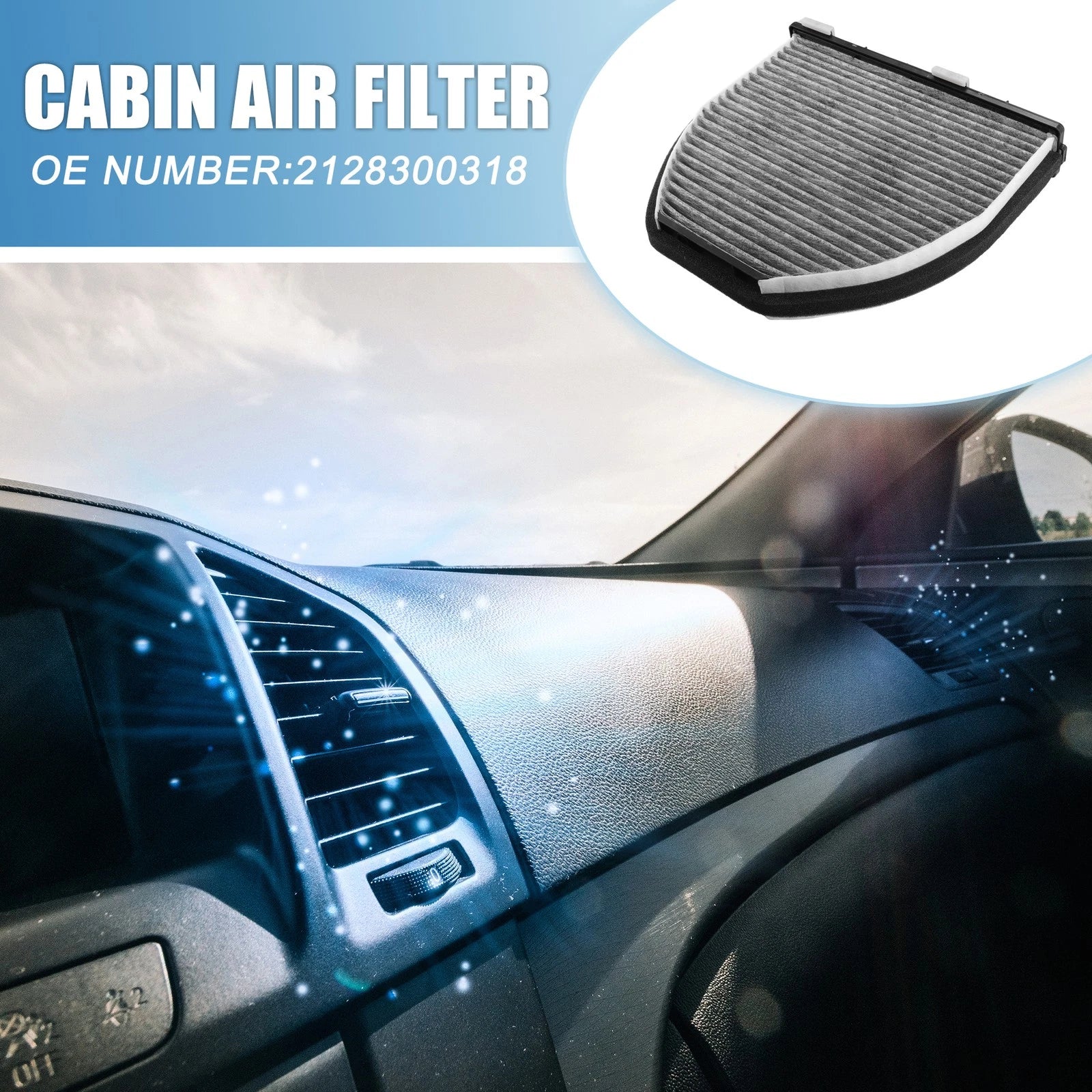 Car Cabin Air Filter Replacement for Mercedes AMG GT (2014–2024)