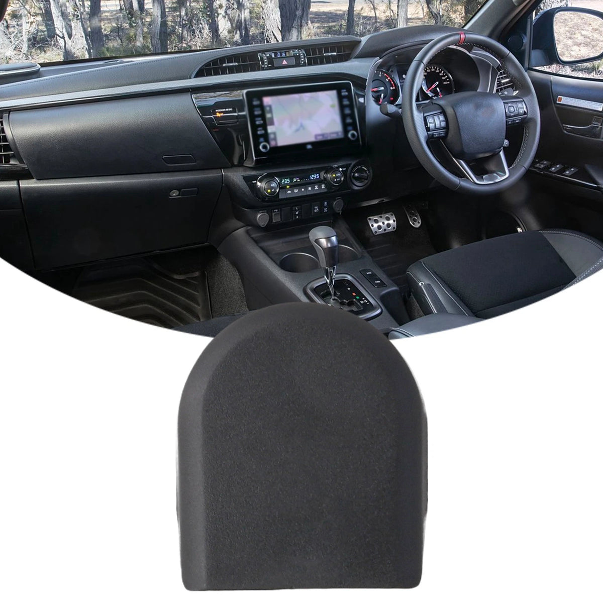 2005 2017 For TOYOTA HILUX MK67 Windscreen Wiper Cover Cap Direct Replacement