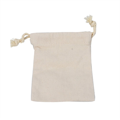Makeup Bag for Travel Storage (Cotton, Portable, Drawstring)