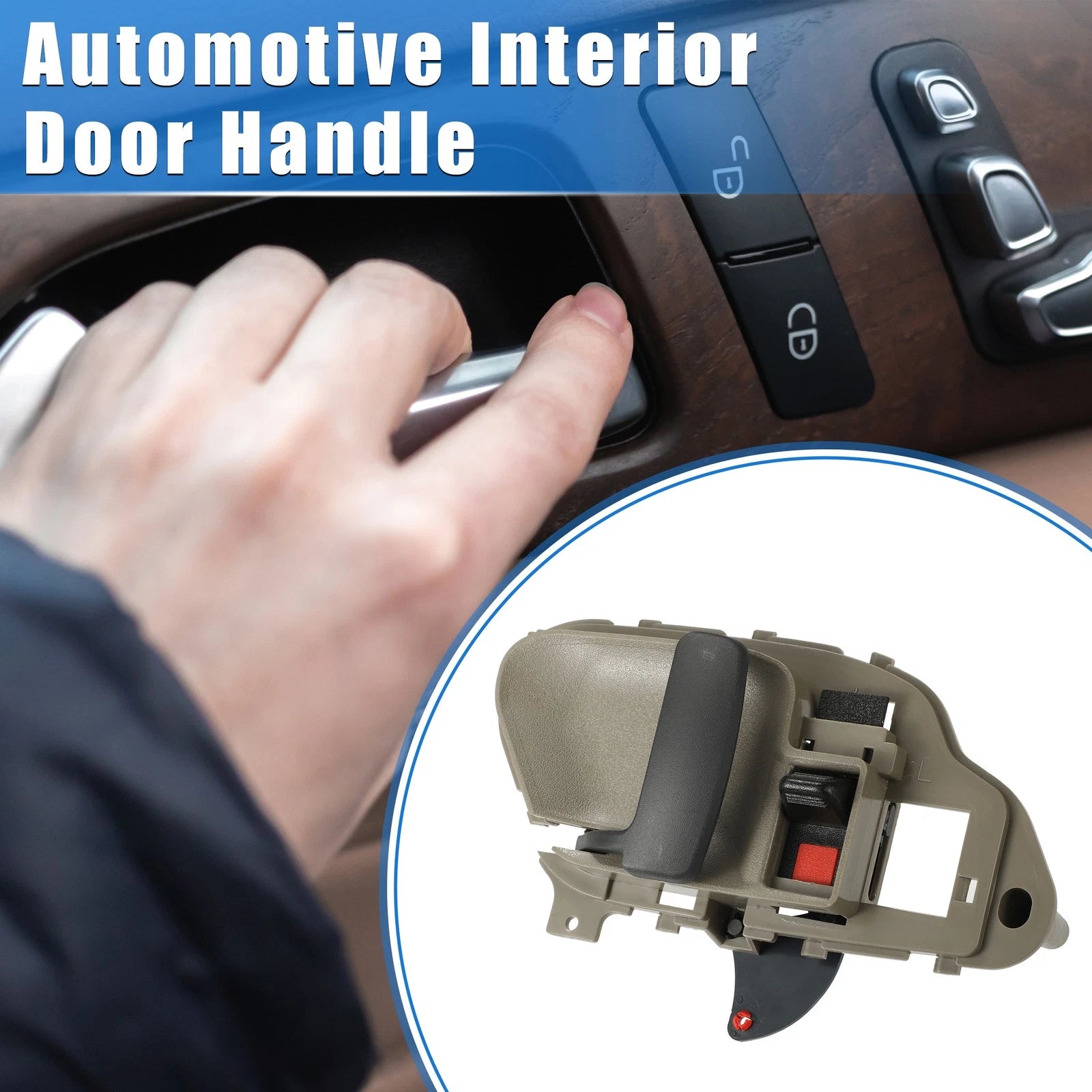 Interior Door Handle Left for Chevy Suburban C1500 1995–1999 for GMC