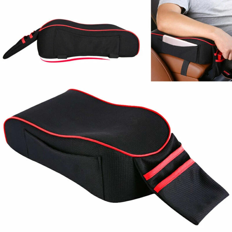 Universal Car Center Console Soft Pad Cushion Mat Memory Foam Armrest Support
