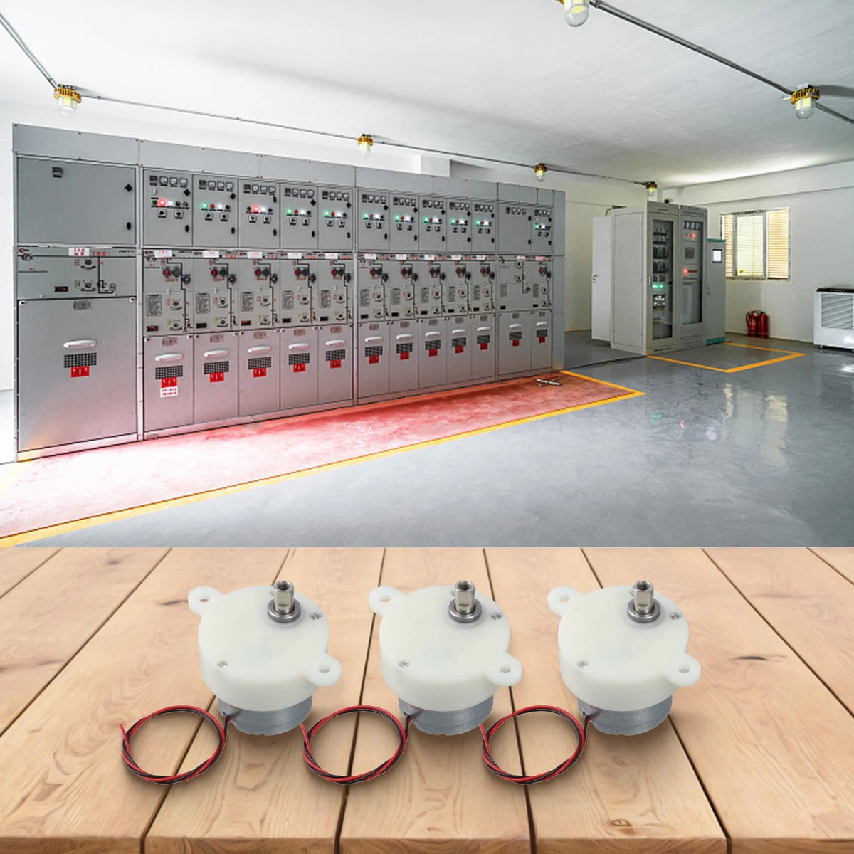 Rotary Speed Motor Set 5RPM DC 6V for Alarm Systems