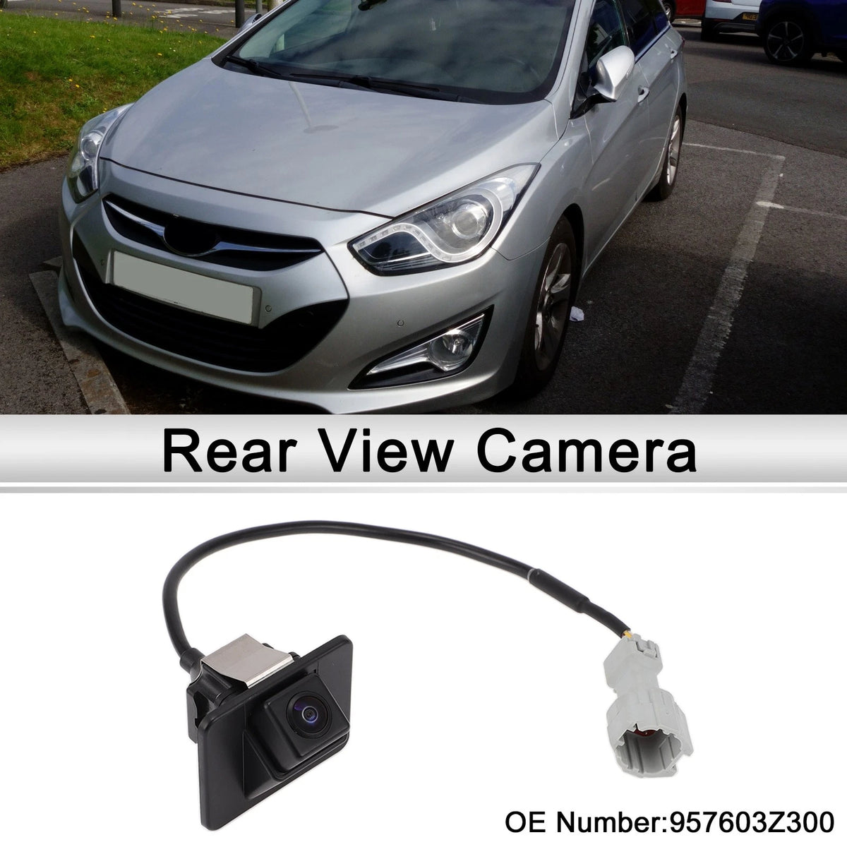 Rear View Camera for Hyundai I40 (2011–2015) 120-180 Degree